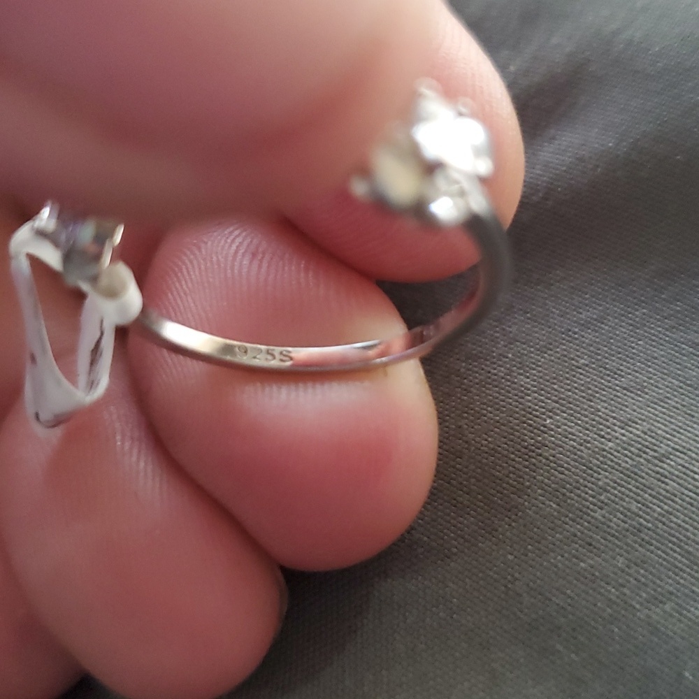 STERLING SILVER BUTTERFLY RING - Picture 4 of 5